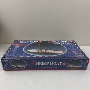 Lindberg Shrimp Boat Plastic Model Kit 1/60 Scale 12-3/8" No. #77223, Sealed